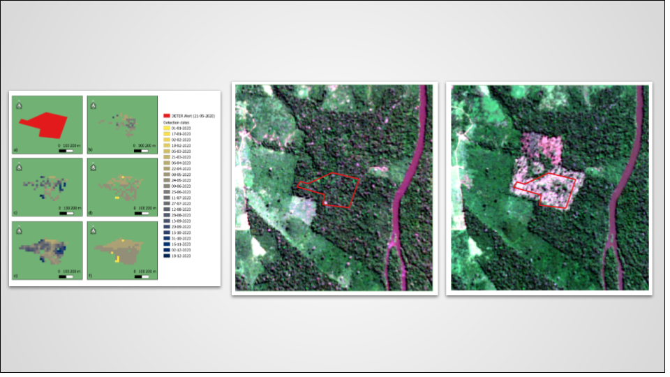 Evaluating Forest Disturbance Detection Methods based on Satellite Image Time Series for Amazon Deforestation Alerts