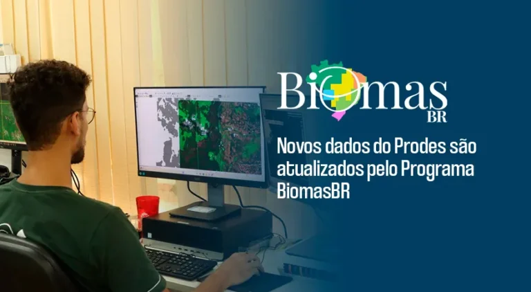 Novos dados do Prodes são atualizados pelo Programa BiomasBR